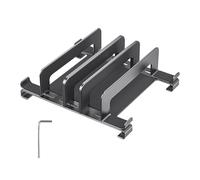 BlyeMichdi Support vertical pour ordinateur portable, support réglable pour ordinateur portable de bureau, support pour ordinateur portable, support 4 en 1 pour tous les MacBook Pro Air, Mac, HP,