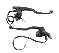 Blyndr Levier de frein et d'embrayage moto Guidon de pour moto pour Yamaha, levier frein pour avant avec embrayage, câble contacteur feu stop(Left-right)