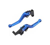 Blyndr Levier de frein et d'embrayage moto Leviers de frein pour avant et arrière pour Piaggio pour NRG POWER DD MEDLEY 125 pour Gilera pour Runner 200(Bleu)