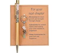 BlynthaToy Porte-clés en cristal pour départ à la retraite - Coffret cadeau | Cadeaux de départ pour collègues, enseignants, bonne chance, cadeau d'adieu pour collègues, meilleur ami, nouveau départ