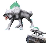 BlynthaToy Toy Figurine Wolf, Wolf Figure Toy, Realistic Animal Figures Wolf Figurines, Snow Wolf Model Toys, Animal Educational Toys Enlightenment Model, Boys and Girls - Gift for Kids Ages 3+