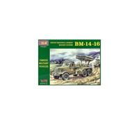 ICM 72581 1/72 BM-14-16, Multiple Launch Rocket Système On ZiL-157 Base