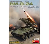 Bm-8-24 Automoteur Rocket Launcher 1:3 5 Plastique Model Kit Miniart