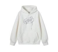 BM Album DRIP Sweat à capuche 2024 BABY-MON-S7ER K-pop Support Imprimé Merch Sweat Chemises En Coton for Les Fans(A White,M)