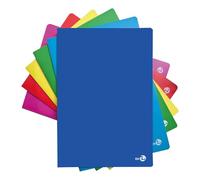 BM BeMore Maxi PPL Color 0120422, cahier format A4, ligné 4F, carreaux avec marges, papier 80 g/m², couleurs assorties