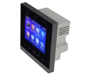 BM SONIC Amplificateur encastrable PA-580 Karma Design épuré 2x25 Watts Bluetooth, Carte SD, Radio FM, boîtier Mural