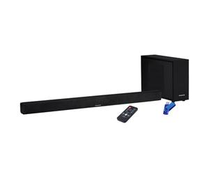 BM SONIC Barre de Son MyTHOMSON SB250BT avec Caisson de Basses sans Fil - Bluetooth, HDMI Arc, USB, TV +clé USB 32 gigas