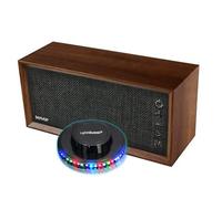 BM SONIC Denver BTS-210GREY Enceinte Portable 10 W Enceinte Portable stéréo Marron, Gris BTS-210GREY, 10 W, avec Fil &sans Fil, OVNI LED