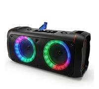 BM Sonic Enceinte Portable Bluetooth 5.2 INOVALLEY HP360 400W Noir Radio FM USB Carte SD + Clé USB 32 Go