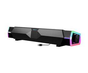 BM TOOLS Enceinte Barre de Son Spirit of Gamer Fanatic 200 pour PC et Console, USB/Bluetooth/RGB 2.0