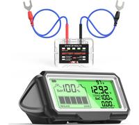 BM200 PRO Testeur de batterie de voiture à LED 12 volts, moniteur de batterie de voiture, affichage tête haute, analyseur de batterie de charge à énergie solaire