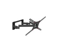 BARKAN BM464L - SUPPORT TV MURAL INCLINABLE / ORIENTABLE, 2 BRAS DE DEPORT POUR TV PLAT ET INCURVE, DE 13-43Cm à 90-229cm, JUSQU'A 60Kg Noir