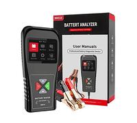 BM510 Testeur de batterie de camion de voiture de moto 6V 12V 24V Analyseur de batterie 2000 CCA Chargement des outils de scanner de test(BM510)