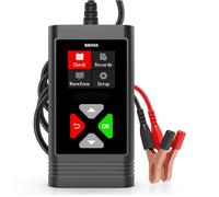 BM560 6V 12V Testeur de batterie pour Voiture Auto, 2Ah-220Ah batterie Test de démarrage Test de charge, Testeur d'alternateur pour voiture Moto ATV SUV bateau