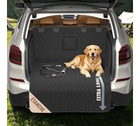 BMaoBBo Protection de coffre pour chien, couverture pour coffre de voiture pour chien matelassée avec protection latérale et de seuil de chargement, tapis de protection universel pour coffre pour
