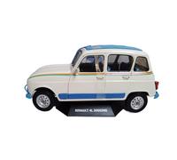 BMAONZ 1/18 Pour Renault 4L Jogging Collectible Modèle Voiture en Alliage Artisanat Roues Avant Directables