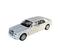 BMAONZ 1:18 pour Rolls-Royce Phantom Extended Alliage moulé sous pression Modèle de voiture Ornements statiques Hobbyist Showcase (blanc)