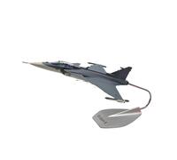BMAONZ 1/48 pour JAS-39 Gripen Miniature en Métal Moulé sous Pression Modèles De Chasseur Écologiques Souvenir Modèles Préfabriqués à l'échelle D'avions