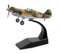 BMAONZ 1:72 pour Chasseur P-40C Flying Tiger 2 Escadron 68# P40 Modèle d'avion Fini Jouet À Échelle Modèles Préfabriqués à l'échelle D'avions