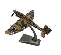 BMAONZ 1:72 pour Le Bombardier De Plongée Allemand Ju87 Simulation d'avion De Chasse en Alliage Affichage De Modèle d'avion Modèles Préfabriqués à l'échelle D'avions