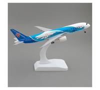 BMAONZ 20 Cm pour Avion B787 Southern Airlines Modèle d'avion en Alliage Classique Nostalgique Bleu Souvenir Modèles Préfabriqués à l'échelle D'avions