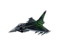 BMAONZ Avion De Chasse Classique en Alliage, pour EF2000 Typhoon Fighter Décoration Réaliste Verte 1/72 Modèles Préfabriqués à l'échelle D'avions