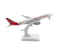 BMAONZ Avion en Alliage A350 De Maurice 20cm avec Roue Modèle d'avion À Affichage Statique en Métal Modèles Préfabriqués à l'échelle D'avions