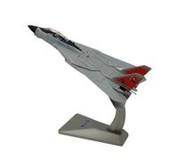 BMAONZ Avion Miniature 1:72 pour F14A Male Cat Fighter Jet Simulation Alliage Porte-Avions Modèle d'avion Jouet Souvenir Modèles Préfabriqués à l'échelle D'avions