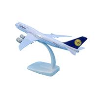 BMAONZ Avion Miniature en Métal De 20 Cm Modèle B747 De Lufthansa sans Train D'atterrissage Modèles Préfabriqués à l'échelle D'avions