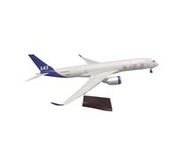 BMAONZ Avion Miniature Modèle d'avion 47CM 1:142 pour Airbus A350 SAS, Lumière LED Collectée par Les Passionnés D'aviation Modèles Préfabriqués à l'échelle D'avions