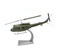 BMAONZ Avion Miniature Modèle d'avion en Alliage Bell UH-1 Algérien « Huey » À L'échelle 1/48 Jouet De Collection Modèles Préfabriqués à l'échelle D'avions