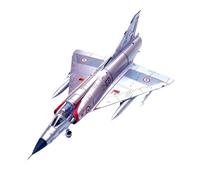 BMAONZ Figurine Miniature De Collection Multicolore pour Avion De Chasse Phantom IIIC À L'échelle 1:72 Modèles Préfabriqués à l'échelle D'avions(Silver A)