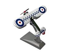 BMAONZ Hélice À Double Aile pour Avion De Chasse en Alliage Ornement Statique pour Spade Red Baron Se5a 1/72 Modèles Préfabriqués à l'échelle D'avions(White)