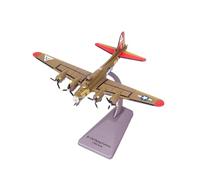 BMAONZ Maquette d'avion B-17G Flying Fortress des Forces Aériennes Américaines Métal Moulé Vert Classique Échelle 1/200 Modèles Préfabriqués à l'échelle D'avions