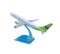 BMAONZ Maquette d'avion B737 De Jin Air Au 1/400e (16 Cm) en Alliage Classique Moulé sous Pression Modèles Préfabriqués à l'échelle D'avions
