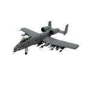 BMAONZ Maquette d'avion De Chasse A-10A A10A Au 1/100e en Métal Moulé sous Pression À Exposer sur Un Bureau Modèles Préfabriqués à l'échelle D'avions