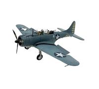 BMAONZ Maquette d'avion De Chasse Bombardier SBD-3 Midway Dauntless Au 1/72 en Métal pour Une Présentation Réaliste Modèles Préfabriqués à l'échelle D'avions