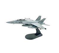 BMAONZ Maquette d'avion De Chasse F-18 Super F/A-18 Hornet Au 1/100e Jouet Classique Ornement Modèles Préfabriqués à l'échelle D'avions