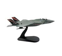 BMAONZ Maquette d'avion De Chasse F-35A Lightning II Au 1/72 en Métal Moulé sous Pression À Exposer sur Un Bureau Modèles Préfabriqués à l'échelle D'avions