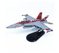 BMAONZ Maquette d'avion De Chasse F/A-18F Super Hornet À L'échelle 1:100 Multicolore Embarquée sur Porte-Avions Modèles Préfabriqués à l'échelle D'avions(Gray C)