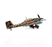 BMAONZ Maquette d'avion De Chasse Stuka JU-87 JU87 Au 1/72 en Métal Moulé sous Pression Jouet pour Avion De Ligne Modèles Préfabriqués à l'échelle D'avions