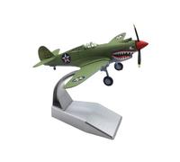 BMAONZ Maquette d'avion Miniature P-40 B Flying Tiger Au 1/72 Collection Verte À Exposer sur Un Bureau Modèles Préfabriqués à l'échelle D'avions