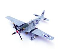 BMAONZ Maquette d'avion Statique en Alliage pour P-51B Mustang P51 (échelle 1:72) Plusieurs Options Disponibles Modèles Préfabriqués à l'échelle D'avions(Blue)