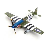 BMAONZ Maquette d'avion Statique en Alliage pour P-51B Mustang P51 (échelle 1:72) Plusieurs Options Disponibles Modèles Préfabriqués à l'échelle D'avions(Green B)