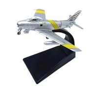BMAONZ Maquette d'avion Statique Rare en Alliage Argenté Échelle 1/100 pour F-86 Sabre (Avion Chasse) À Offrir À Vos Amis Modèles Préfabriqués à l'échelle D'avions