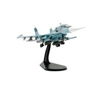 BMAONZ Maquette d'avion Sukhoi Su-34 SU-34 (échelle 1/100) en Alliage De Métal Moulé sous Pression pour La Russie Modèles Préfabriqués à l'échelle D'avions