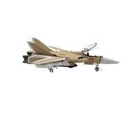 BMAONZ Maquette d'avion VF-1A Macross/Robotech Modèle Réduit en Métal Statique Beige Échelle 1/72 Jouet Rétro Modèles Préfabriqués à l'échelle D'avions