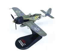 BMAONZ Maquette De Chasseur Allemand FW190A Au 1/72 Modèle Réduit Moulé sous Pression Objet De Collection Et De Décoration Modèles Préfabriqués à l'échelle D'avions(Green B)