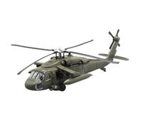 BMAONZ Maquette D'hélicoptère Black Hawk Au 1/72 Modèle Réduit d'avion De Chasse Militaire en Alliage Multicolore Modèles Préfabriqués à l'échelle D'avions(Green)
