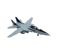 BMAONZ Maquette en Alliage À L'échelle 1:100 du Chasseur F-14B Tomcat Modèle Réduit F14 L'escadron VF-103 Jolly Rogers Modèles Préfabriqués à l'échelle D'avions